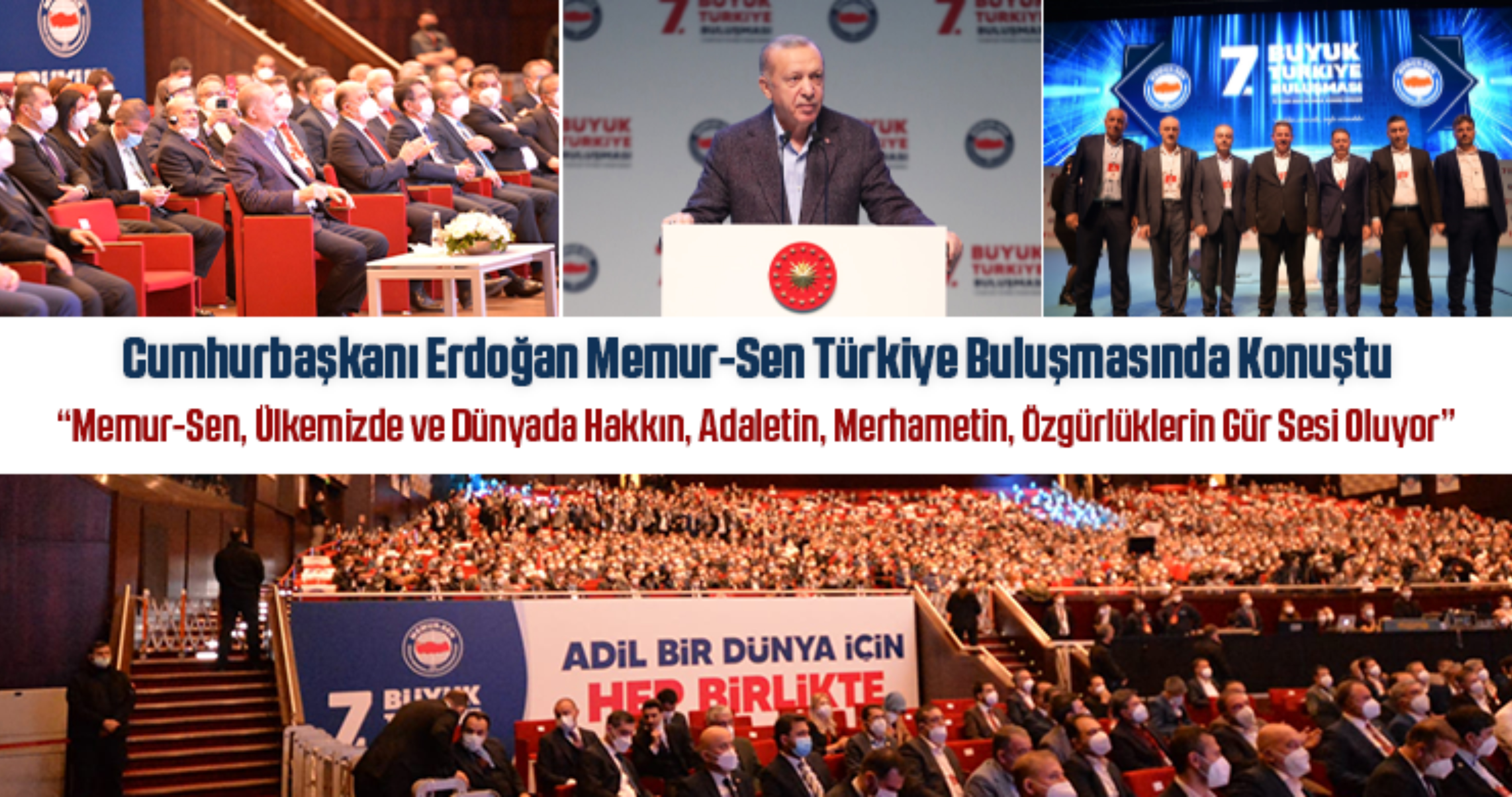 Cumhurbaşkanı Erdoğan Memur-Sen Türkiye Buluşmasında Konuştu