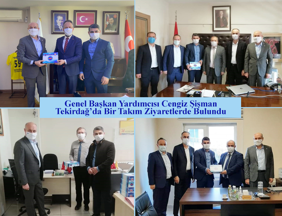 Genel Başkan Yardımcısı Cengiz Şişman, Tekirdağ’da Bir Takım Ziyaretlerde Bulundu